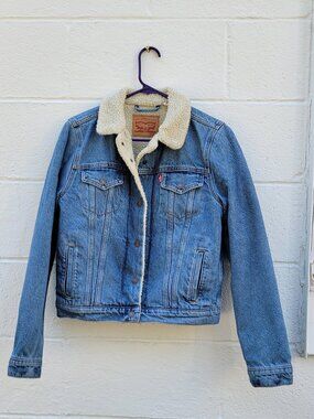 Levi's Sherpa Denim Jacket (M)